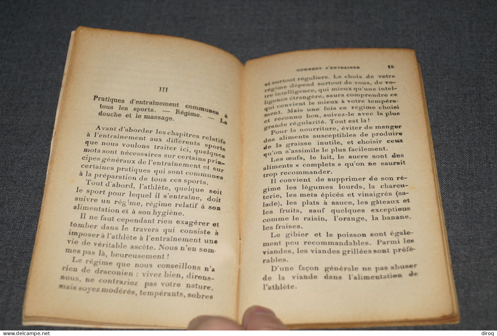 Football,Rugby,course à pied,etc..L.Meyer,61 pages,ancien,complet,16,5 Cm. sur 9,5 Cm.