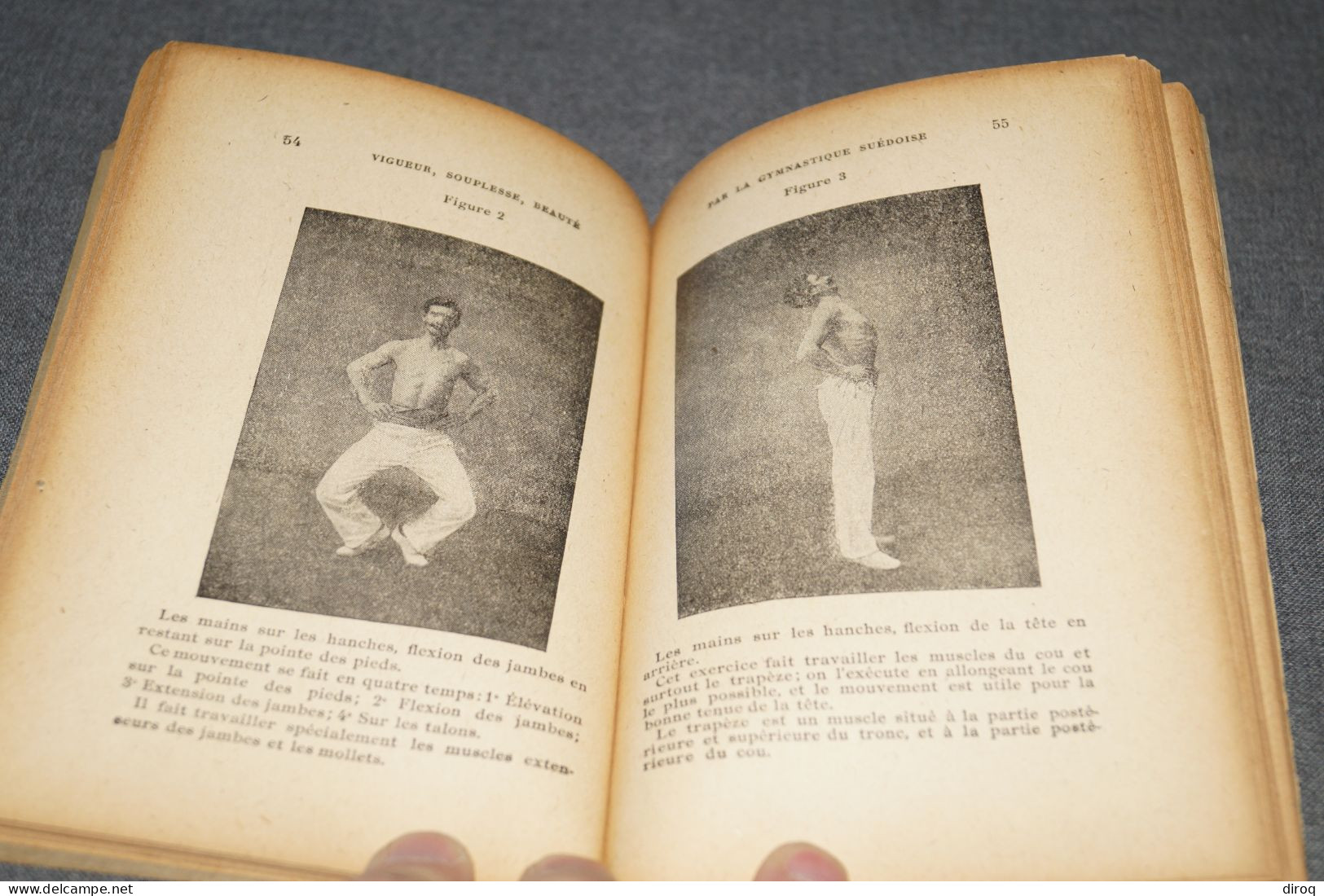 Gymnastique Suédoise,Vigueur,souplesse,Beauté,Halling,116 Pages,ancien,complet,16,5 Cm. Sur 11 Cm. - Gymnastics