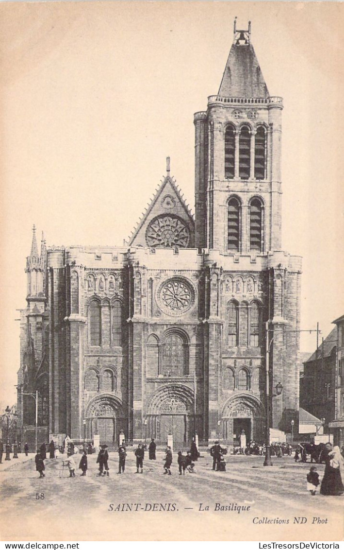 FRANCE - 93 - SAINT DENIS - La Basilique - Carte Postale Ancienne - Saint Denis