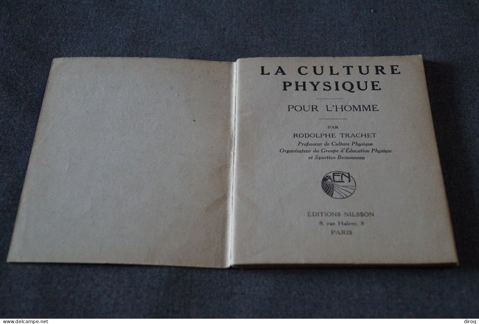 Culture Physique,Rodolphe Trachet,complet 64 Pages,ancien,complet - Athlétisme