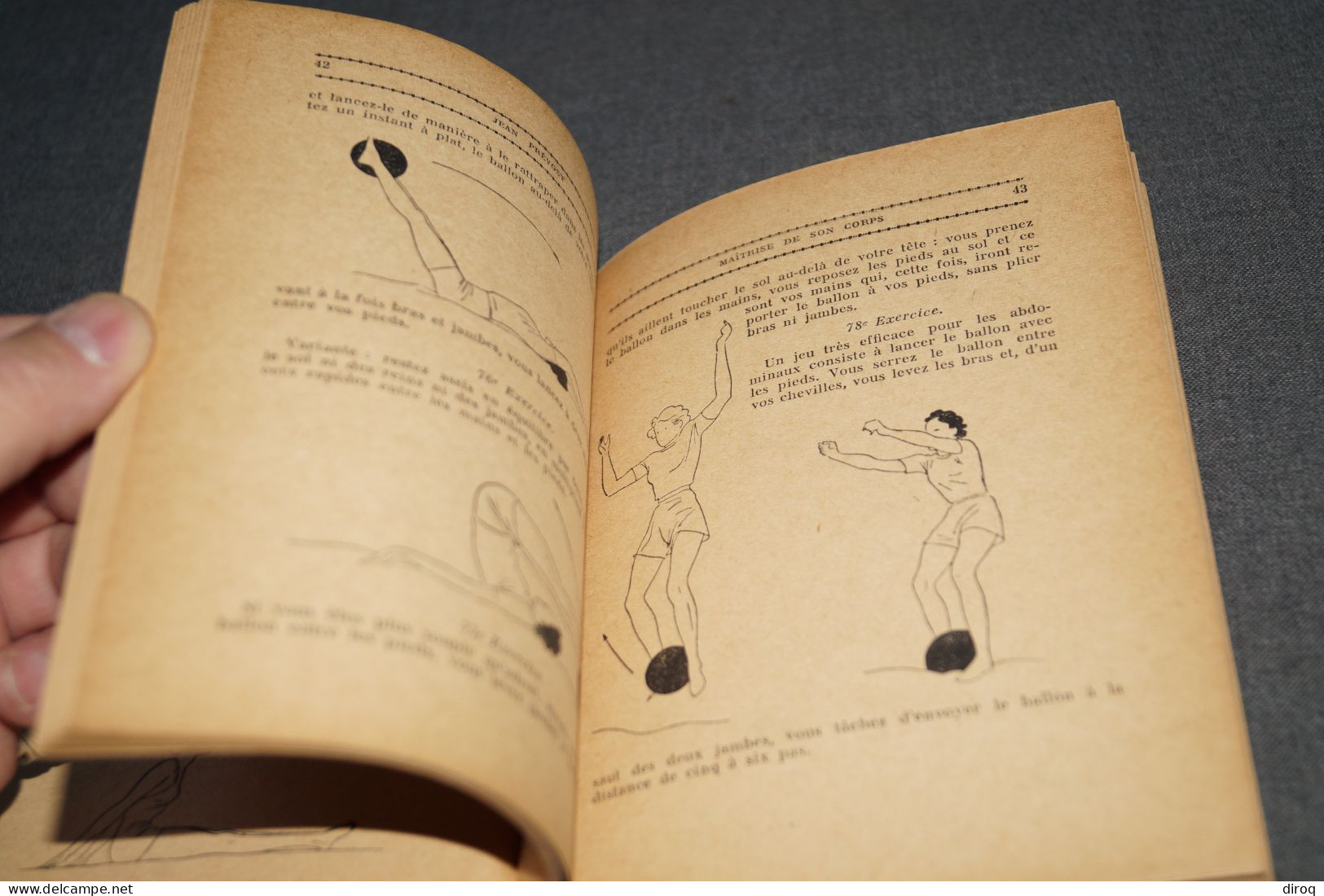 1938,la Maîtrise De Son Corps,Jean Prévost,complet 70 Pages,ancien,complet,18 Cm. Sur 13,5 Cm. - Gimnasia