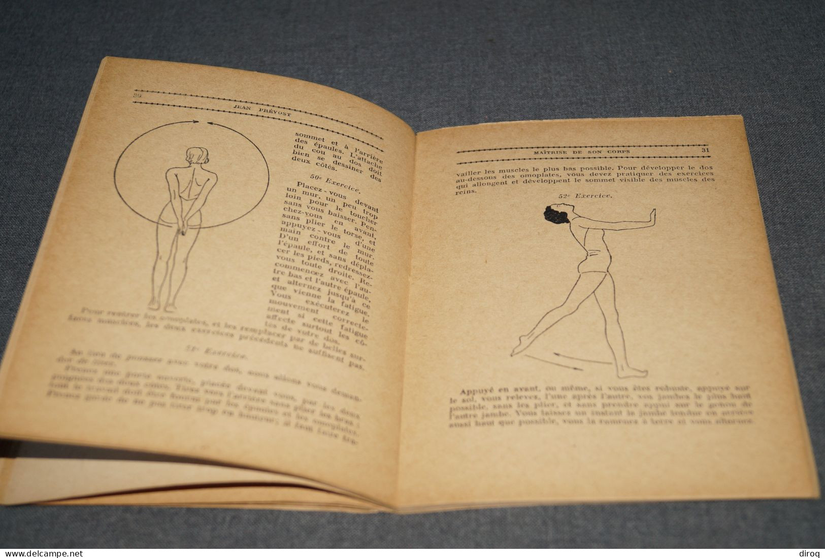 1938,la Maîtrise De Son Corps,Jean Prévost,complet 70 Pages,ancien,complet,18 Cm. Sur 13,5 Cm. - Gymnastiek