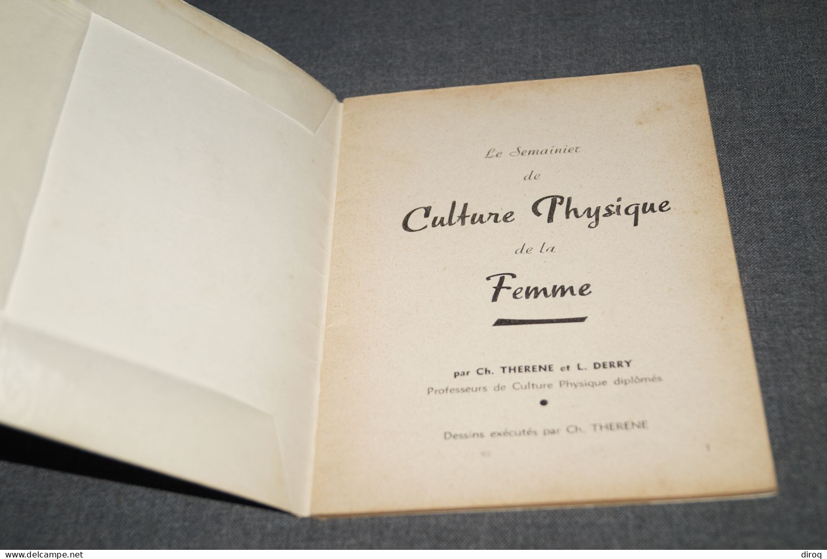 RARE,le Semainier,culture Physique De La Femme,complet 44 Pages,ancien,18 Cm. Sur 13,5 Cm. - Gimnasia