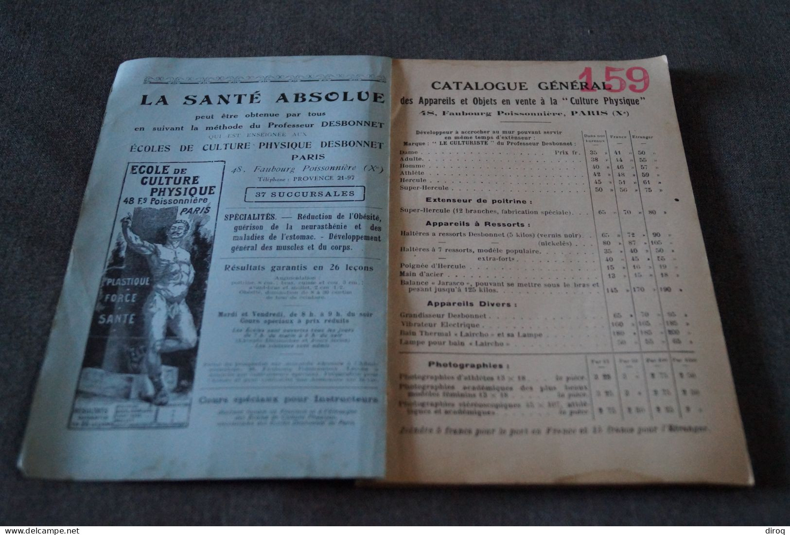 Comment On Devient Beau Et Fort,Albert Surier,complet 88 Pages,ancien,21 Cm. Sur 14 Cm. - Ginnastica