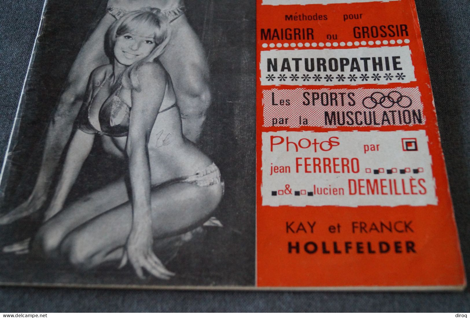 Kay Et Franck Hollfelder,1967,culturisme,complet 37 Pages ,ancien,27 Cm. Sur 21 Cm. - Atletiek