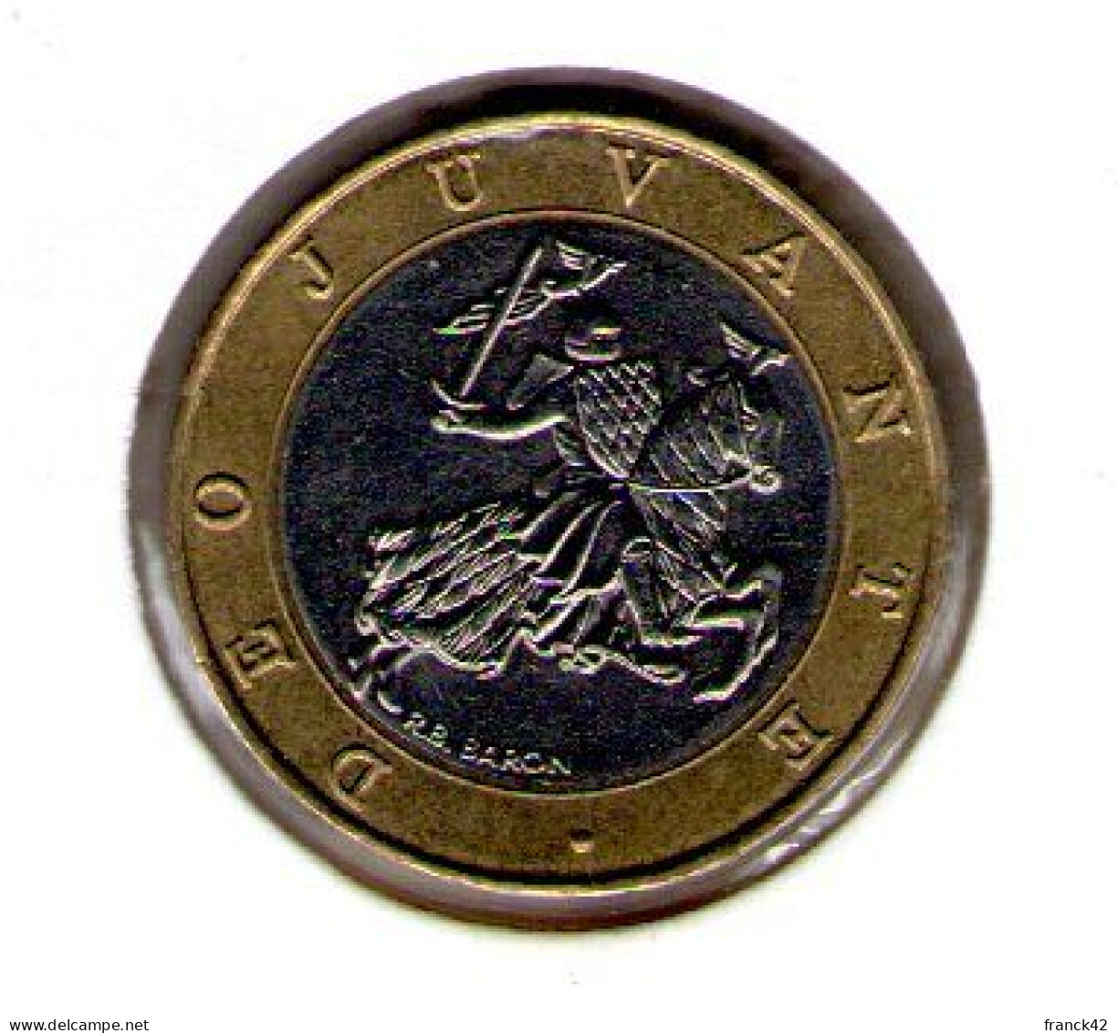 Monaco. 10 Francs 1989 - 1960-2001 Nouveaux Francs