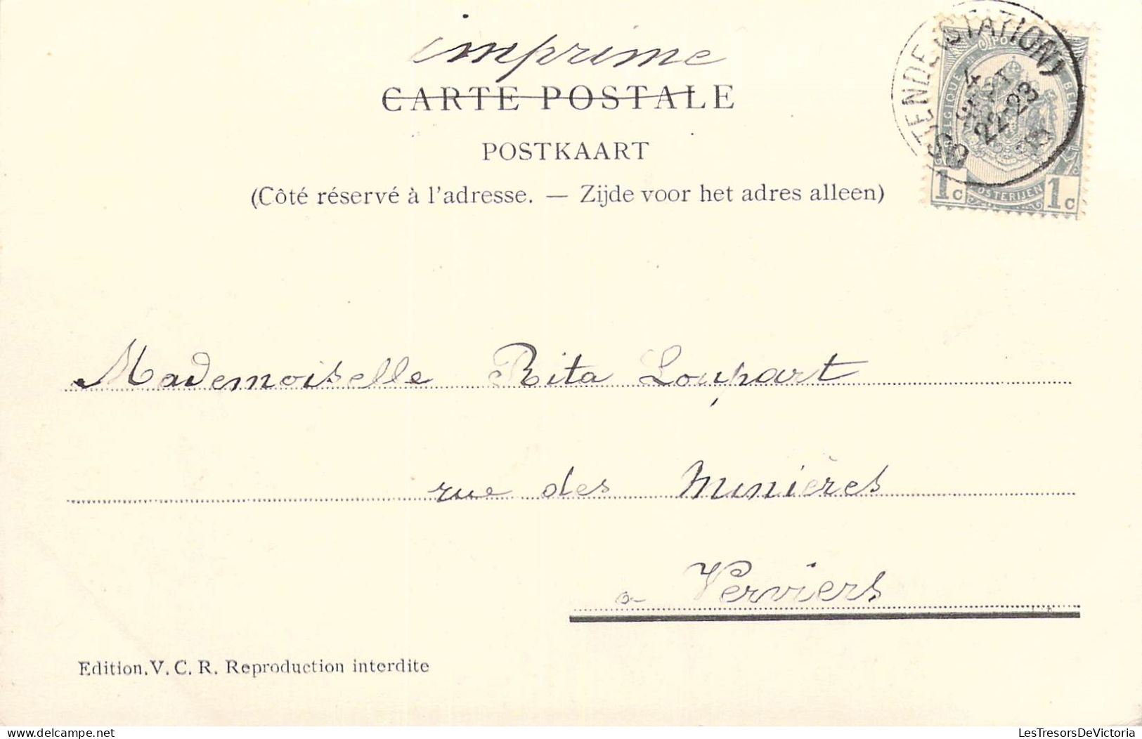 HISTOIRE - Souvenir Du 75 E Anniversaire De L'Indépendance Nationale Belge - Edition V C R - Carte Postale Ancienne - Geschichte