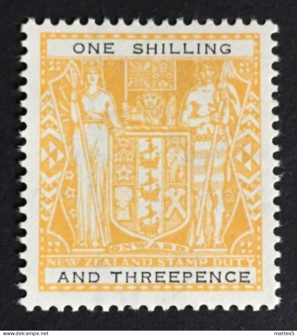 1956 - New Zealand - Postal Tax - One Shilling And Three Pence - New - Postal Fiscal Stamps