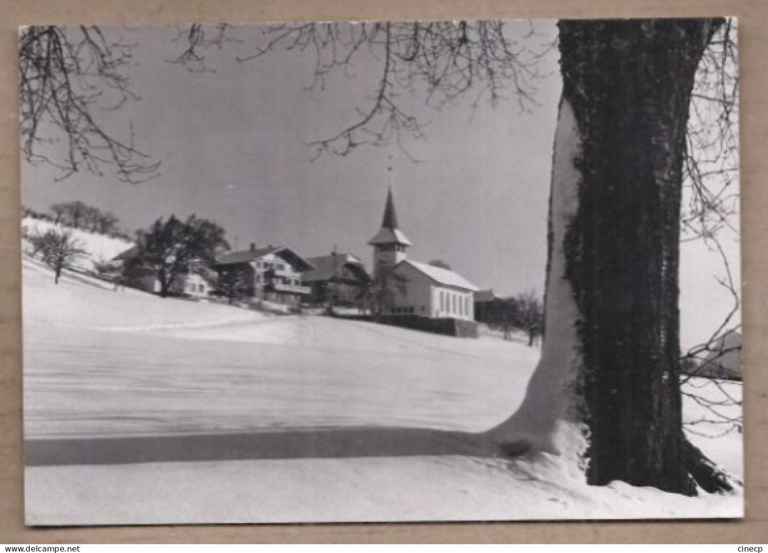 CPSM SUISSE - FAHRNI Ob Steffisburg - Très Jolie Vue Générale Du Village Sous La Neige - Steffisburg