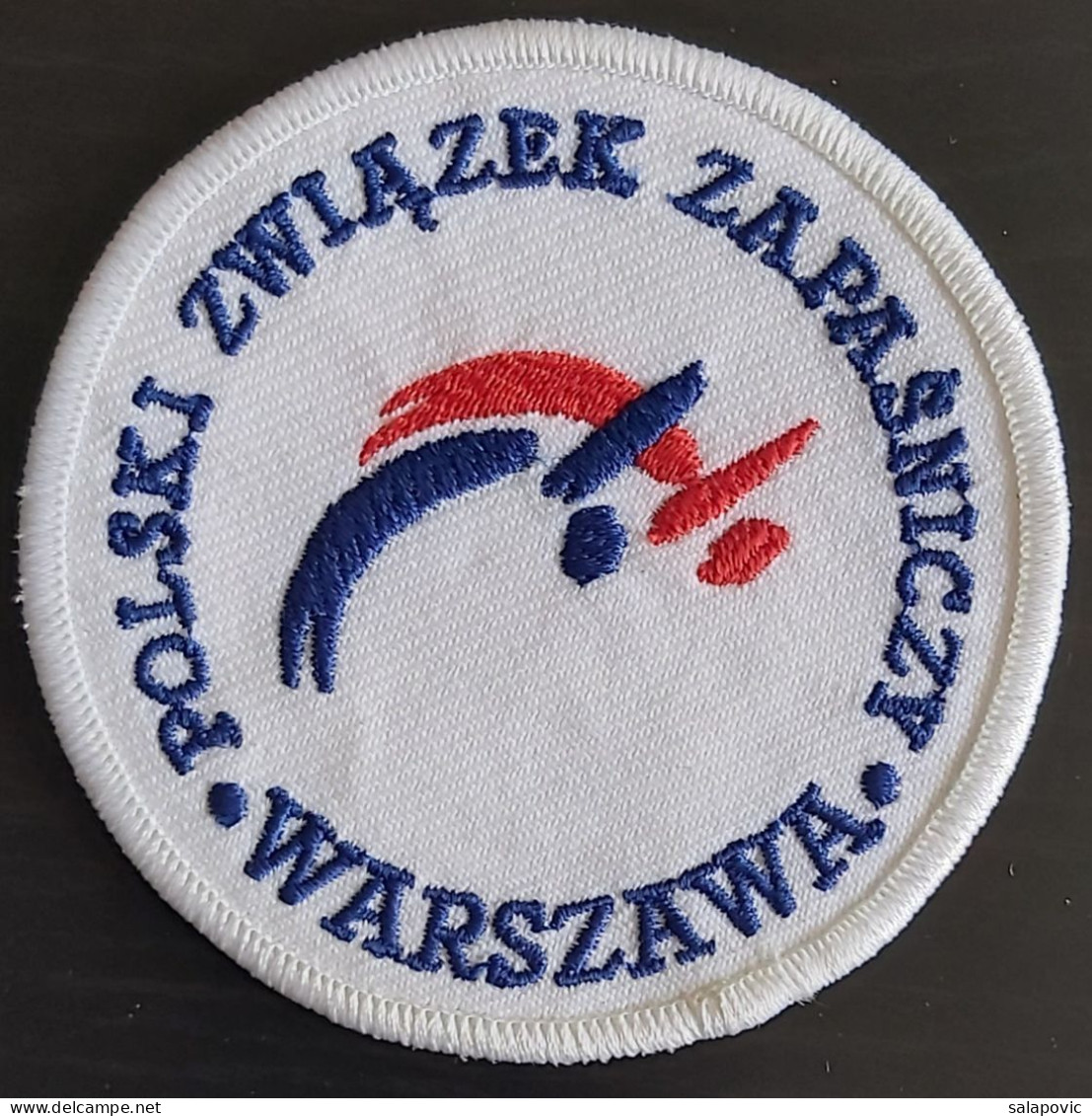 Polski Związek Zapaśniczy Polish Wrestling Association Poland PATCH - Apparel, Souvenirs & Other