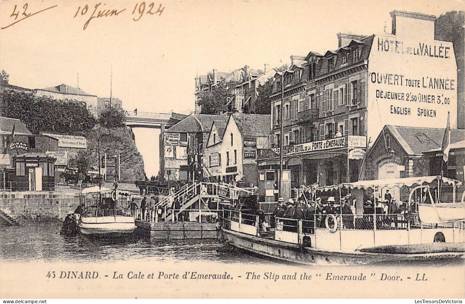 FRANCE - 35 - DINARD - La Cale Et Porte D'Emeraude - LL - Carte Postale Ancienne - Dinard