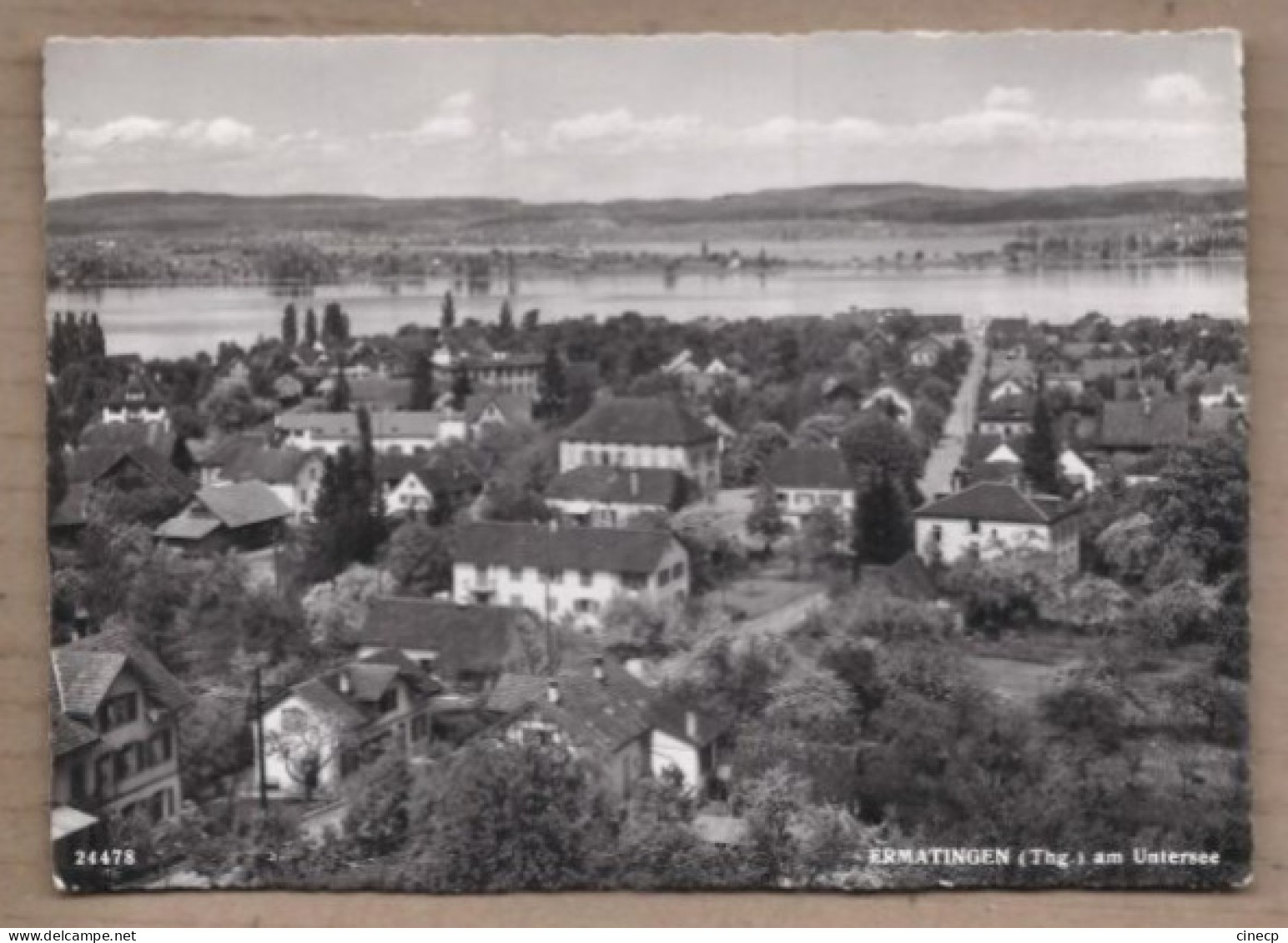 CPSM SUISSE - ERMATINGEN ( Thg. ) Am Untersee - TB Vue Générale Village - Détails Rues Et Maisons - Ermatingen