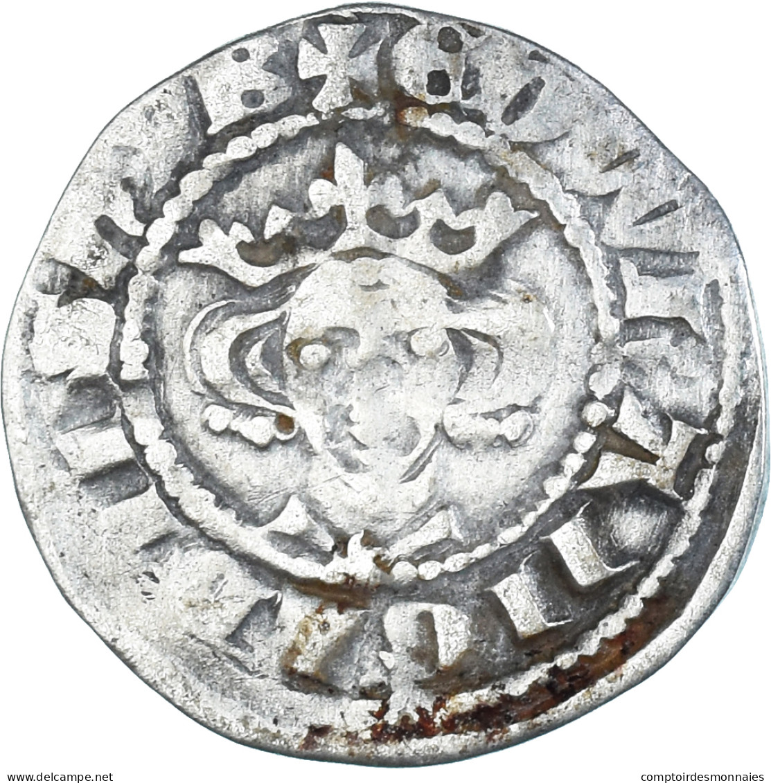 Monnaie, Grande-Bretagne, Edward I, II, III, Penny, Canterbury, TTB, Argent - 1066-1485: Hochmittelalter