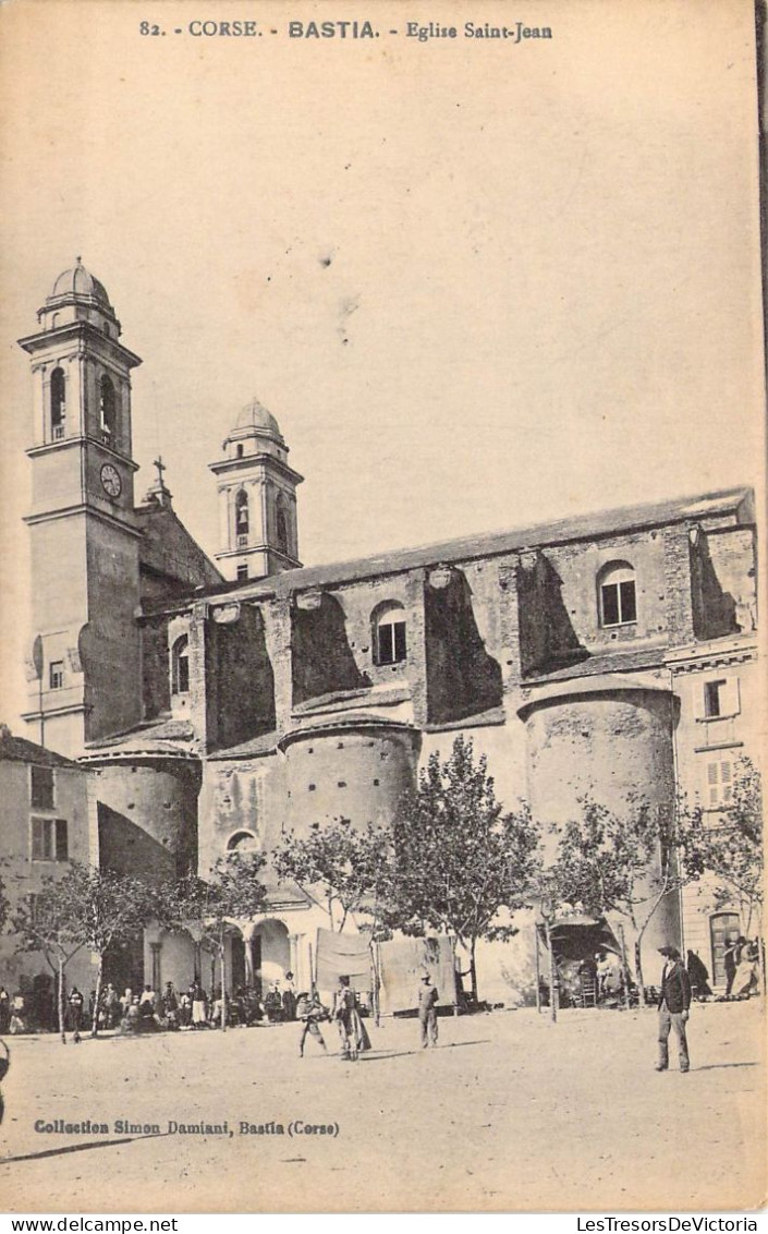 FRANCE - 20B - BASTIA - Eglise Saint Jean - Carte Postale Ancienne - Bastia