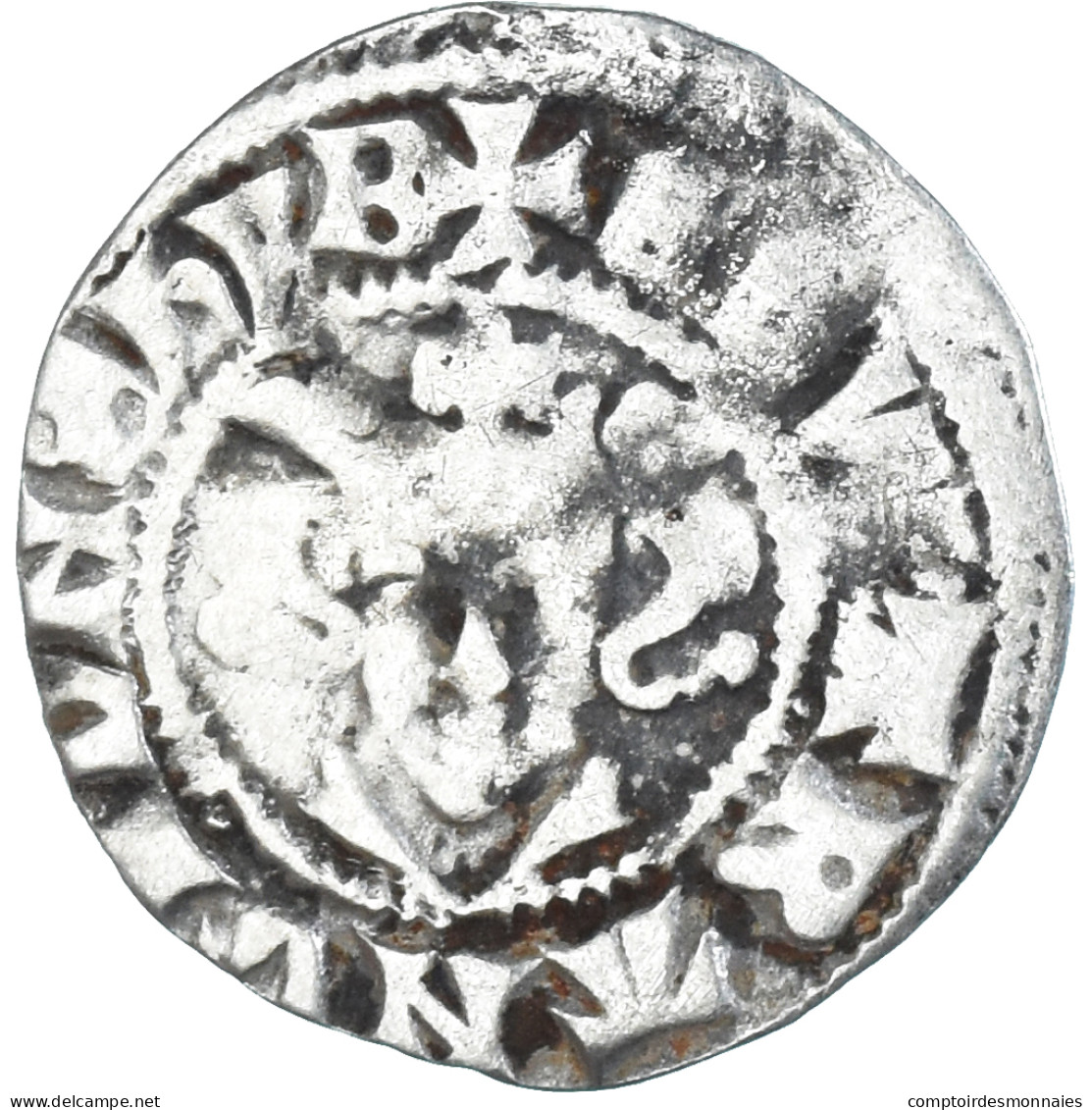 Monnaie, Grande-Bretagne, Edward I, II, III, Penny, Canterbury, TB+, Argent - 1066-1485 : Late Middle-Age