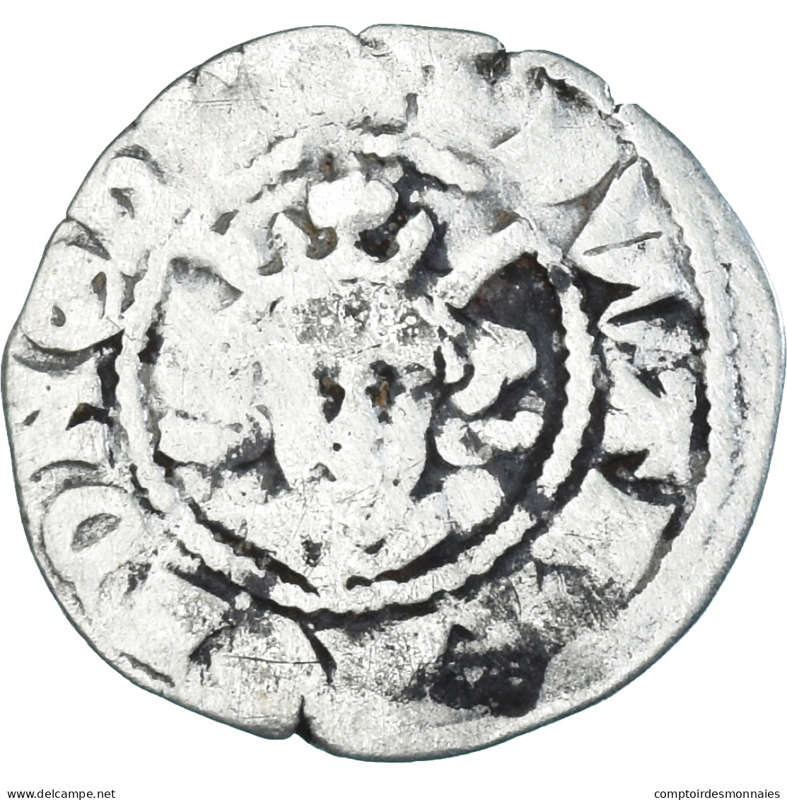 Monnaie, Grande-Bretagne, Edward I, II, III, Penny, Durham, TB+, Argent - 1066-1485: Hochmittelalter