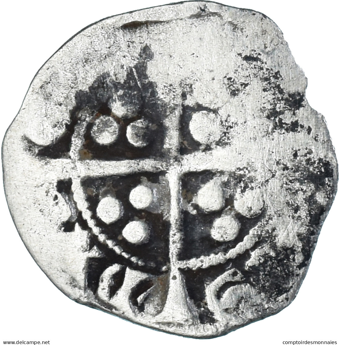 Monnaie, Grande-Bretagne, Edward I, II, III, Penny, Durham, TB, Argent - 1066-1485 : Late Middle-Age