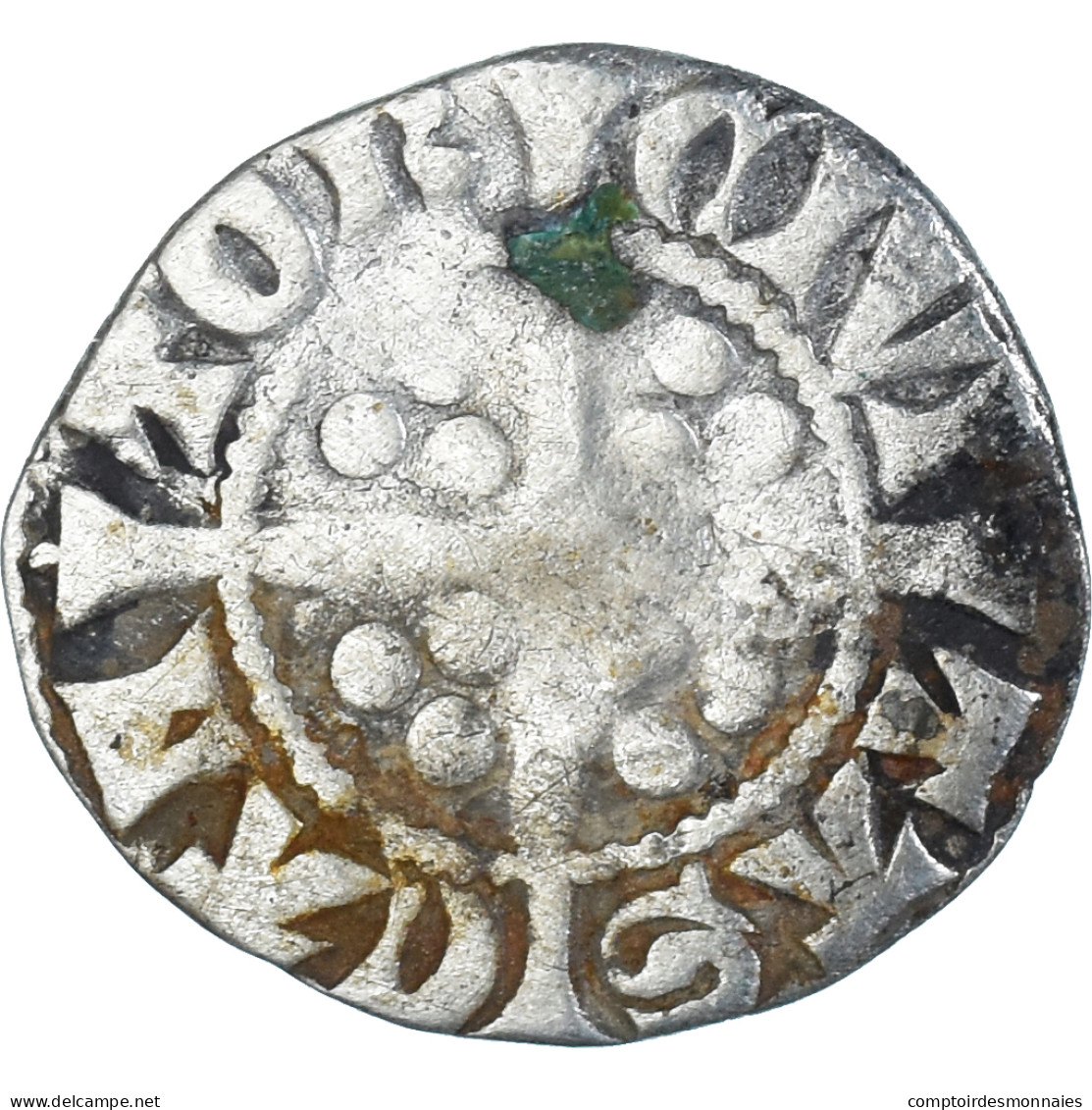 Monnaie, Grande-Bretagne, Edward I, II, III, Penny, Canterbury, TB, Argent - 1066-1485 : Baja Edad Media