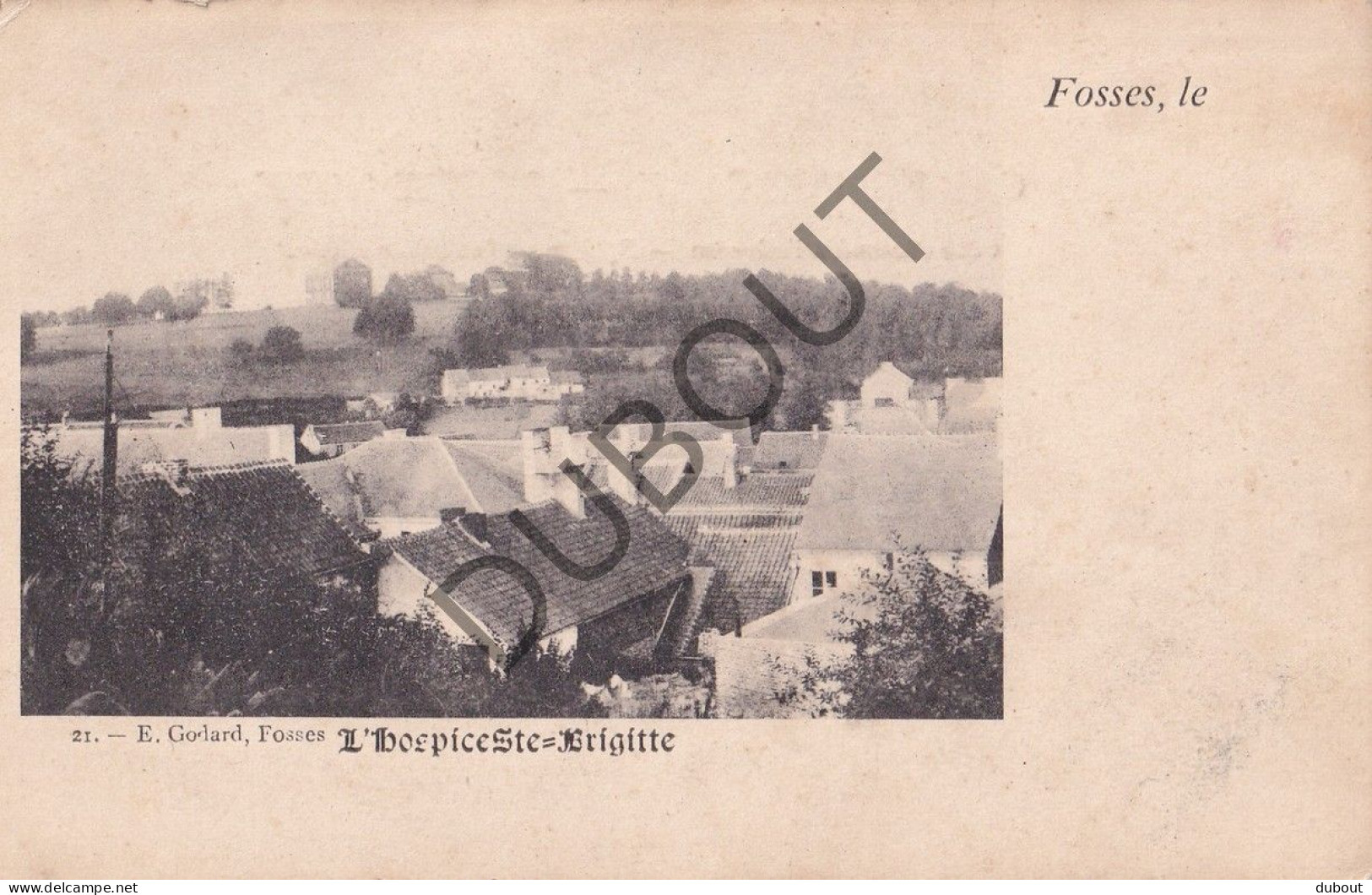 Postkaart/Carte Postale - Fosses - E. Godard - L'hospice Ste Brigitte (C4219) - Fosses-la-Ville