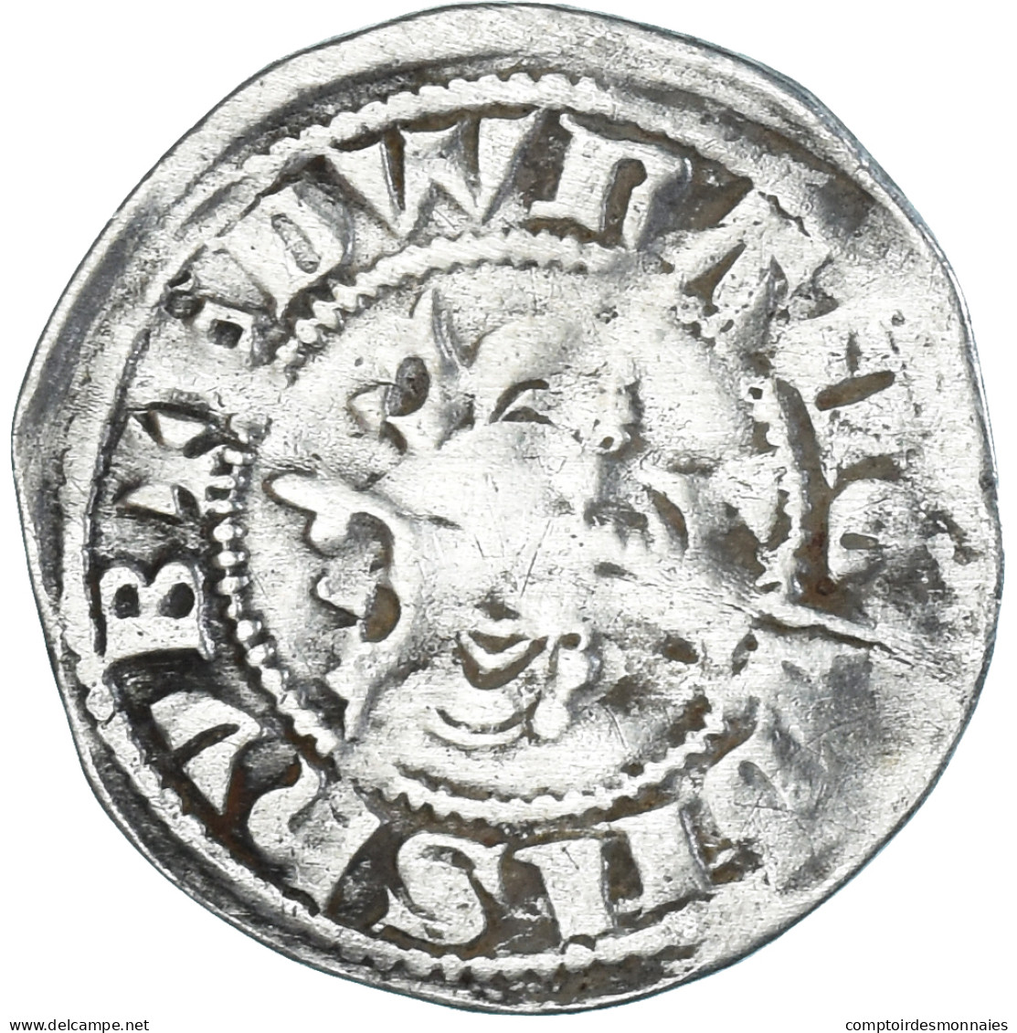 Monnaie, Grande-Bretagne, Edward I, II, III, Penny, Canterbury, TB+, Argent - 1066-1485 : Late Middle-Age