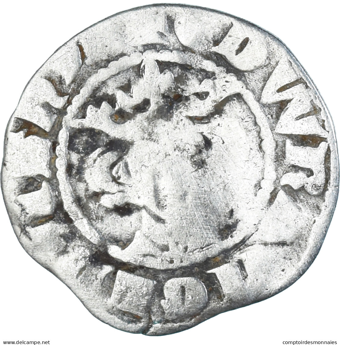 Monnaie, Grande-Bretagne, Edward I, II, III, Penny, Canterbury, TB, Argent - 1066-1485 : Bas Moyen-Age