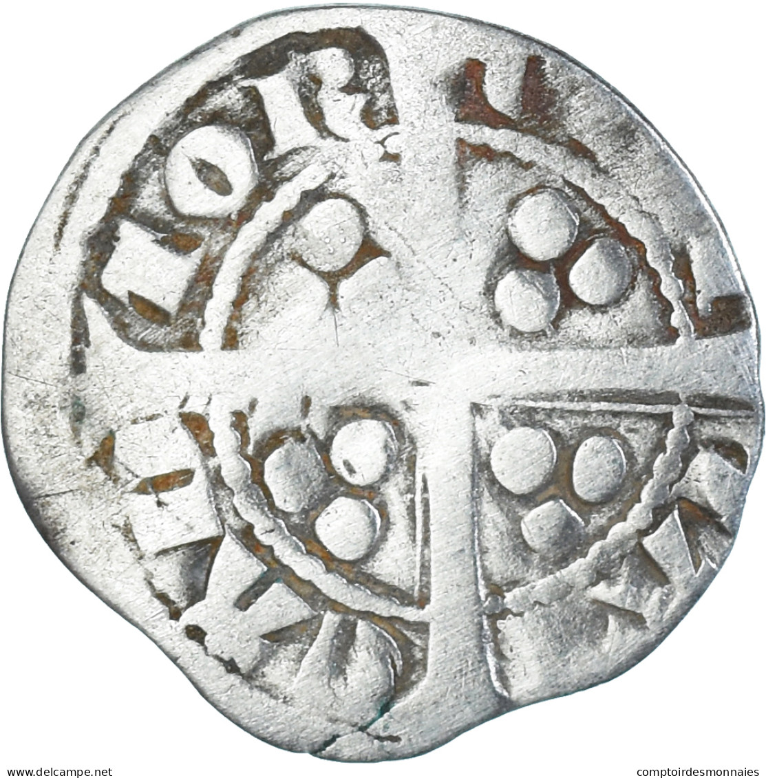 Monnaie, Grande-Bretagne, Edward I, II, III, Penny, Canterbury, TB, Argent - 1066-1485 : Basso Medio Evo