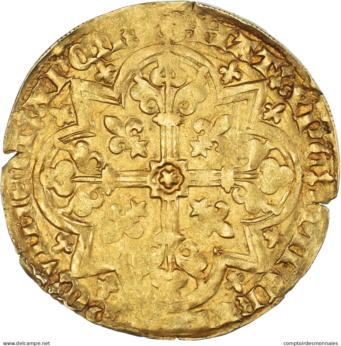 Monnaie, Duché De Brabant, Jeanne & Wenceslas, Mouton D'or, Vilvorde, Ca. 1357 - Autres & Non Classés