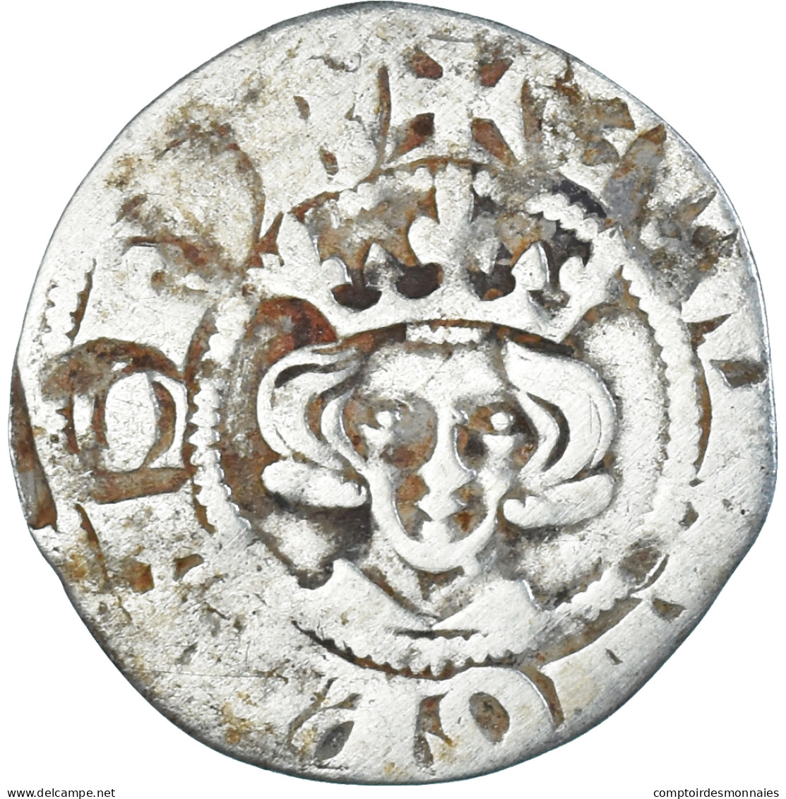 Monnaie, Grande-Bretagne, Edward I, II, III, Penny, Canterbury, TTB, Argent - 1066-1485 : Late Middle-Age