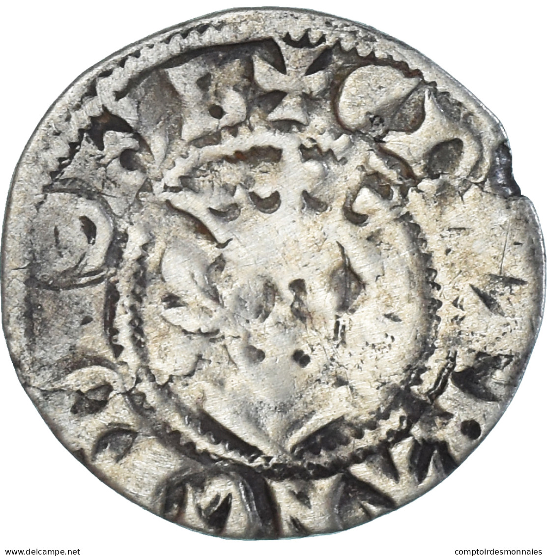 Monnaie, Grande-Bretagne, Edward I, II, III, Penny, Canterbury, TB+, Argent - 1066-1485 : Late Middle-Age