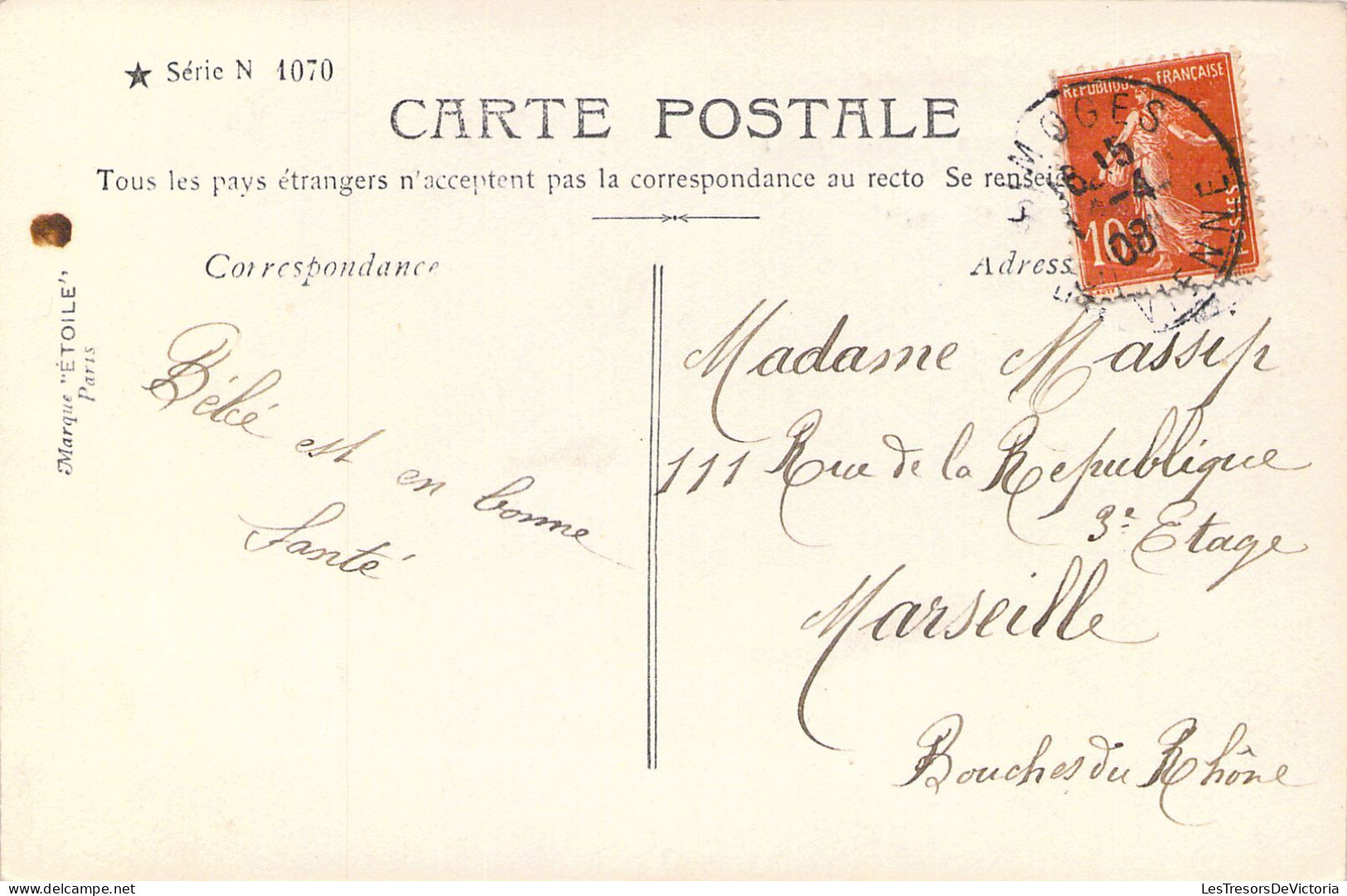 FANTAISIE - Bébés - Faire Part De Naissance - Carte Postale Ancienne - Bébés