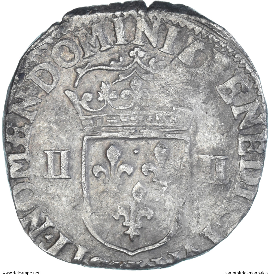 Monnaie, France, Henri IV, 1/4 Ecu, 1603, Bordeaux, TB+, Argent, Gadoury:597 - 1589-1610 Enrique IV