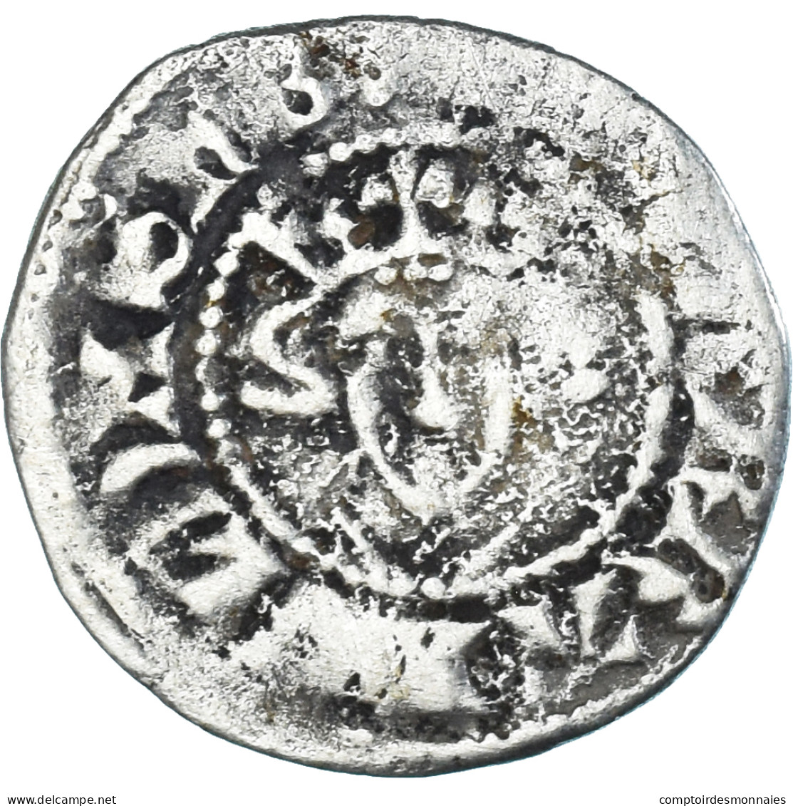 Monnaie, Grande-Bretagne, Edward I, II, III, Penny, Durham, TB+, Argent - 1066-1485 : Vroege Middeleeuwen