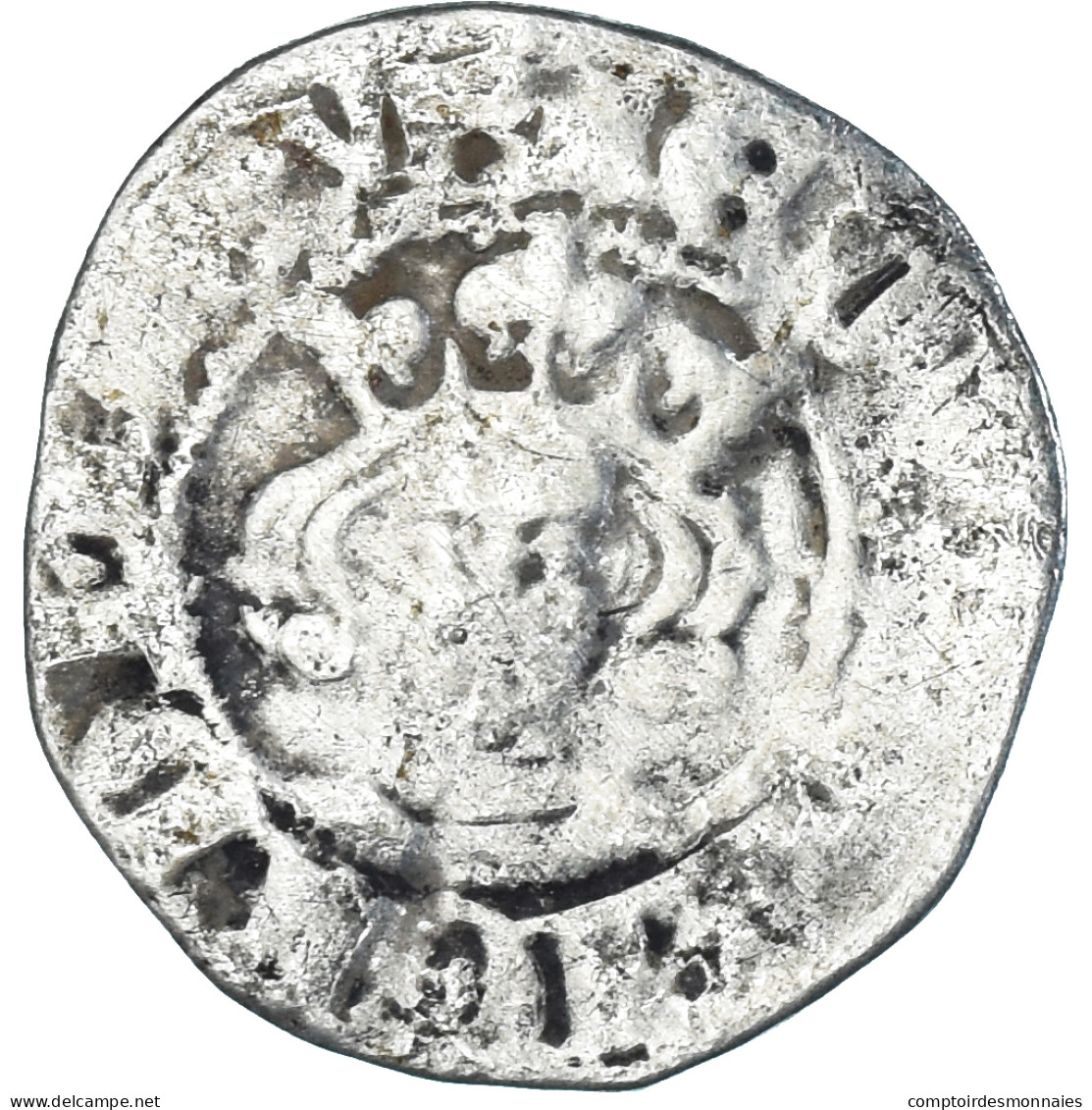 Monnaie, Grande-Bretagne, Edward I, II, III, Penny, Durham, TB+, Argent - 1066-1485 : Late Middle-Age