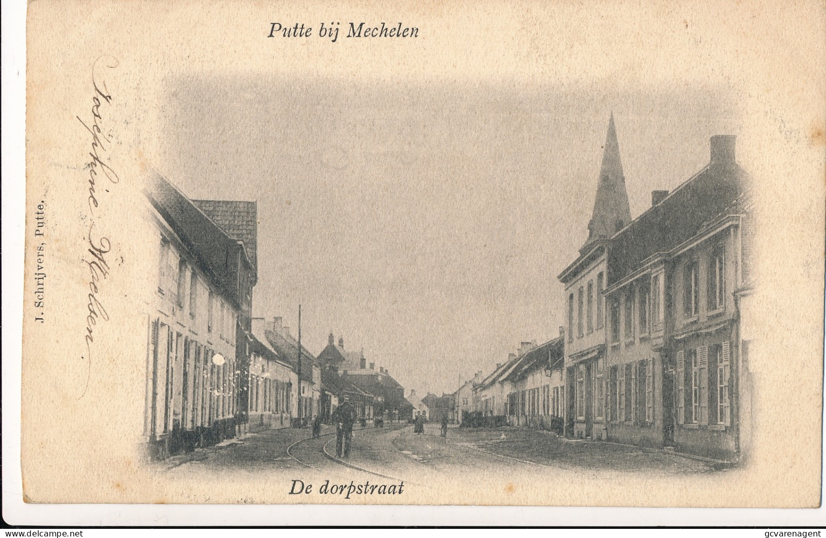 PUTTE BIJ MECHELEN         DE DORPSTRAAT       2 SCANS - Putte