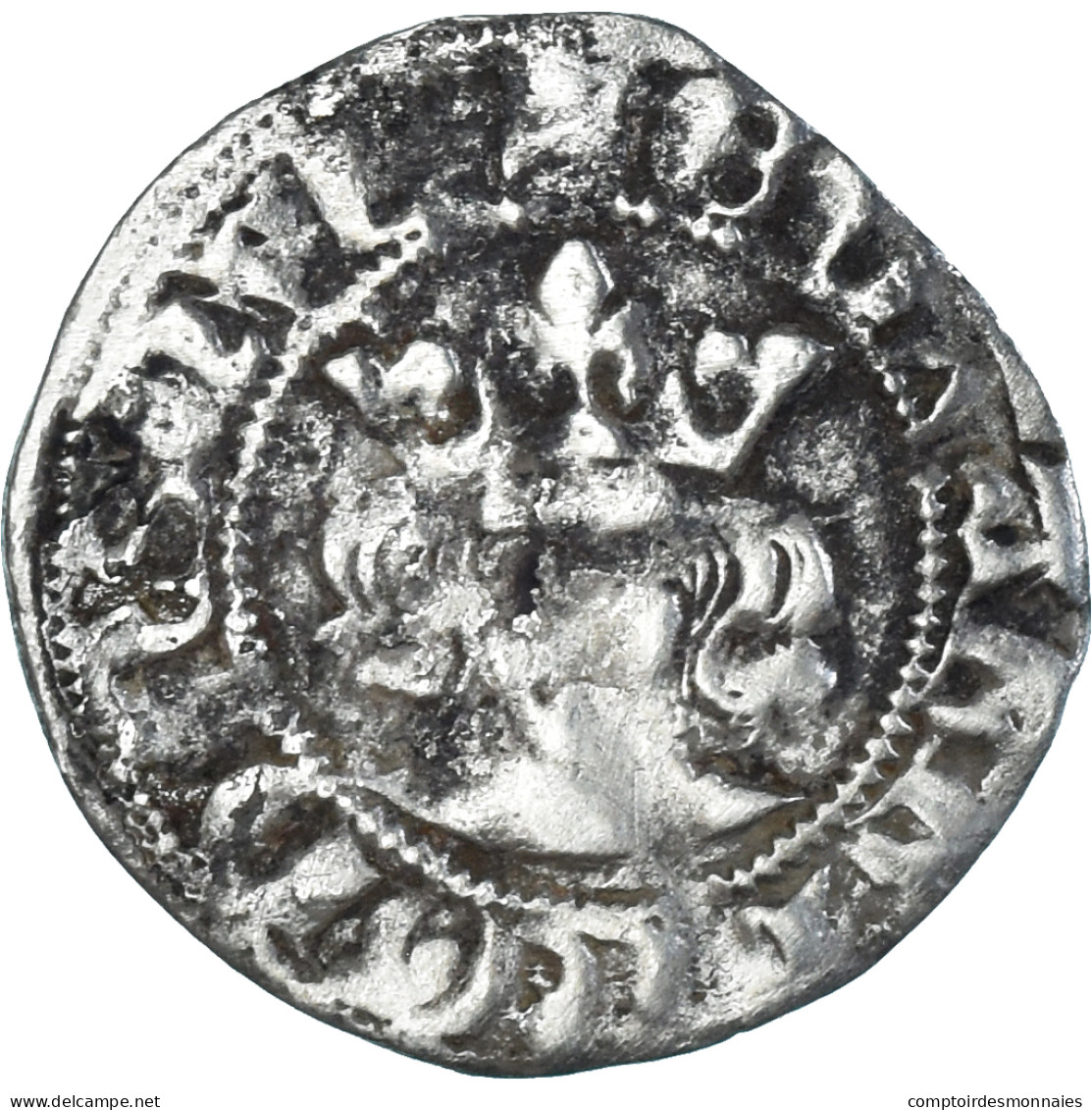 Monnaie, Grande-Bretagne, Edward I, II, III, Penny, Durham, TB+, Argent - 1066-1485 : Basso Medio Evo