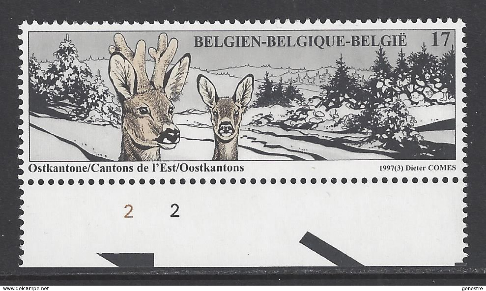 Belgique COB 2685 ** (MNH) - Planche 2 - Ex 1 - 1991-2000