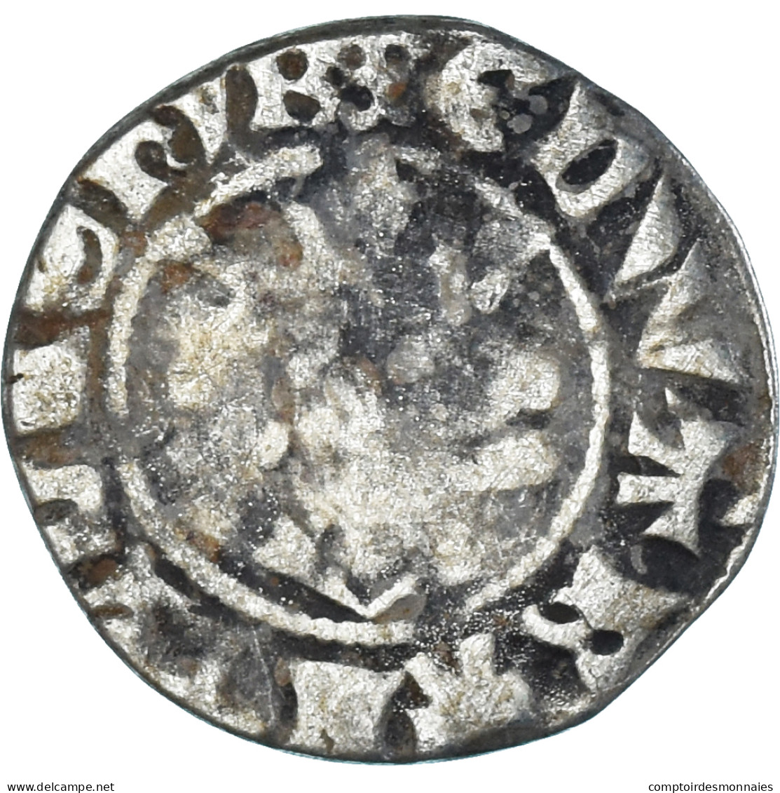 Monnaie, Grande-Bretagne, Edward I, II, III, Penny, Durham, TB, Argent - 1066-1485 : Bas Moyen-Age