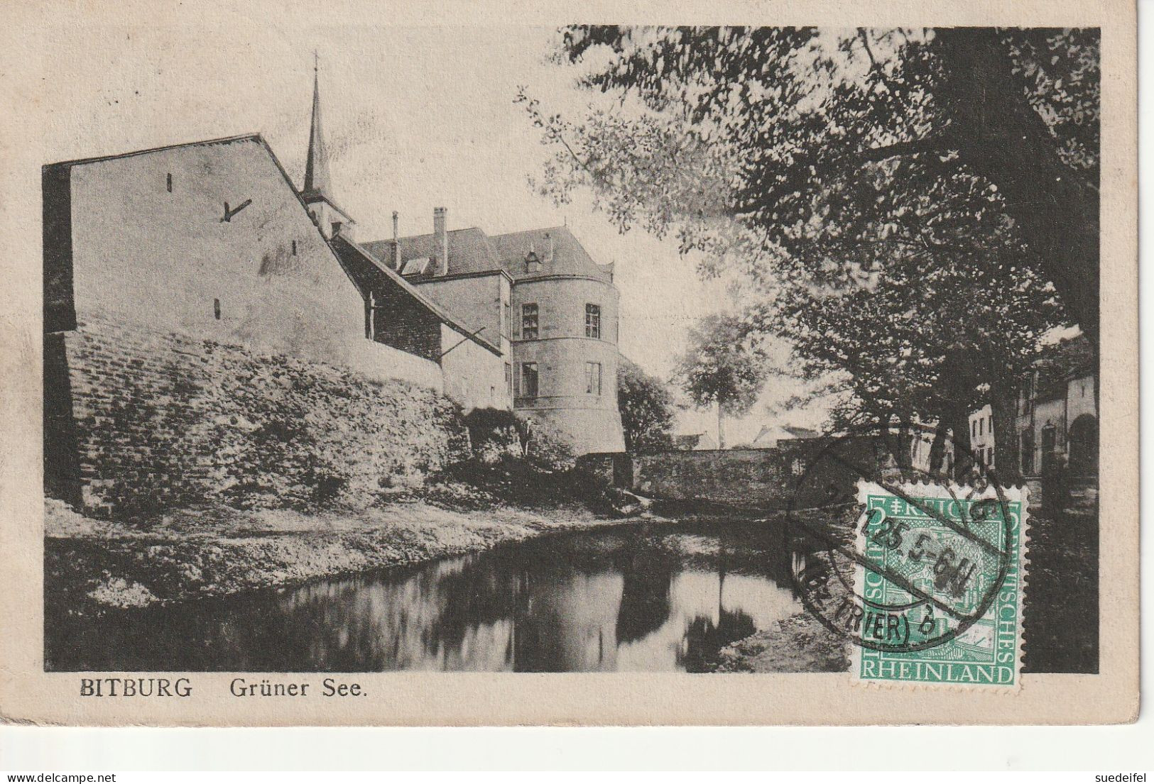 Bitburg, Grüner See  1925 - Bitburg