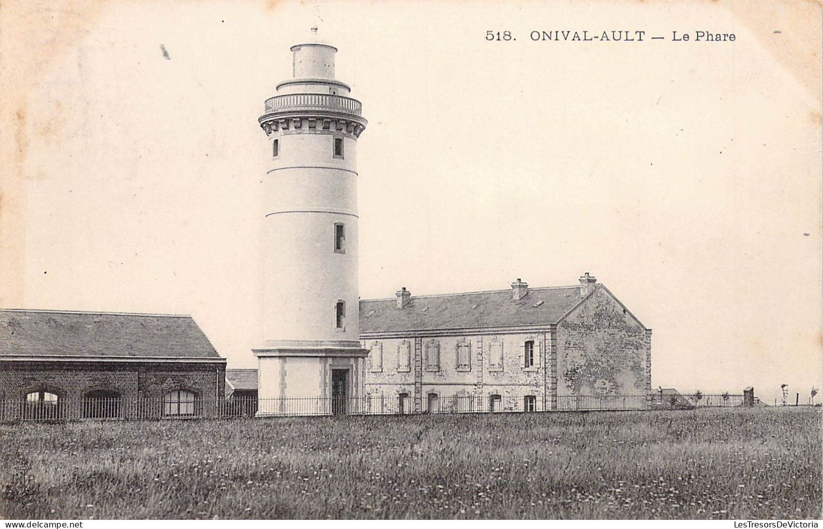 FRANCE - 80 - ONIVAL AULT - Le Phare - Carte Postale Ancienne - Ault