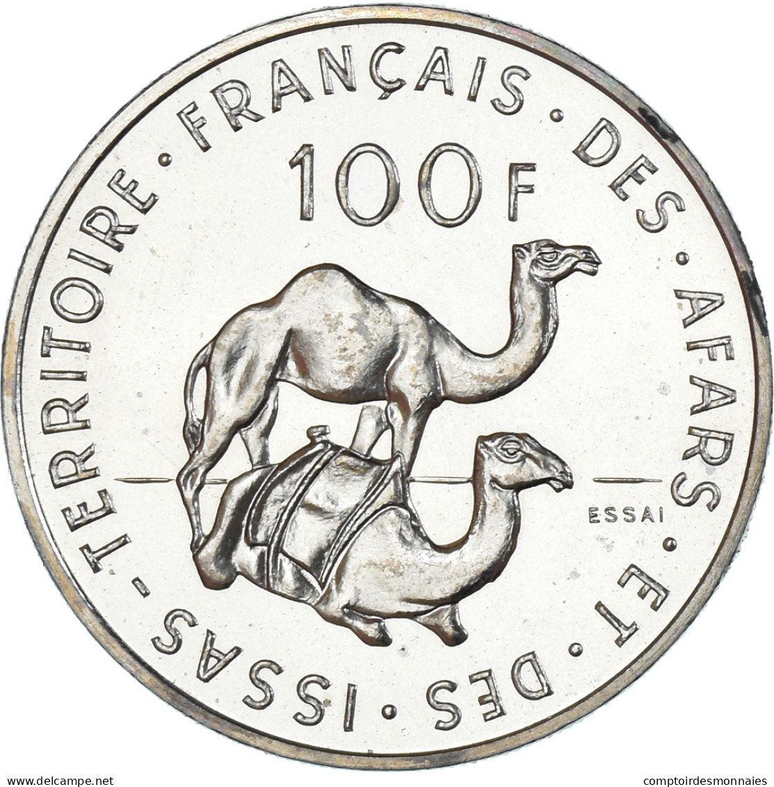 Monnaie, Territoire Français Des Afars Et Issas, 100 Francs, 1970, MDP, ESSAI - Djibouti