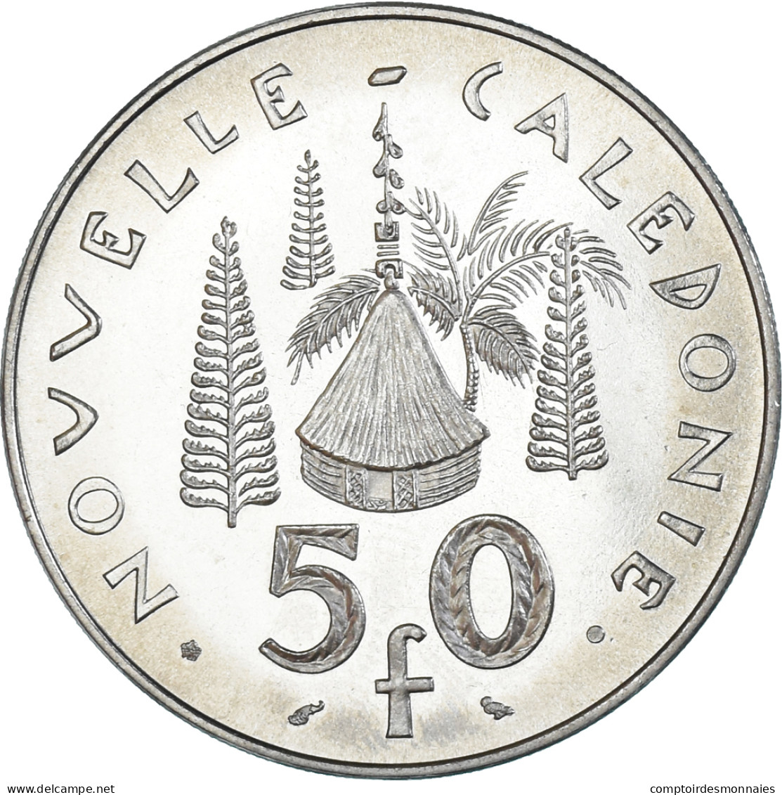 Monnaie, Nouvelle-Calédonie, 50 Francs, 1967, Monnaie De Paris, ESSAI, FDC - Nouvelle-Calédonie