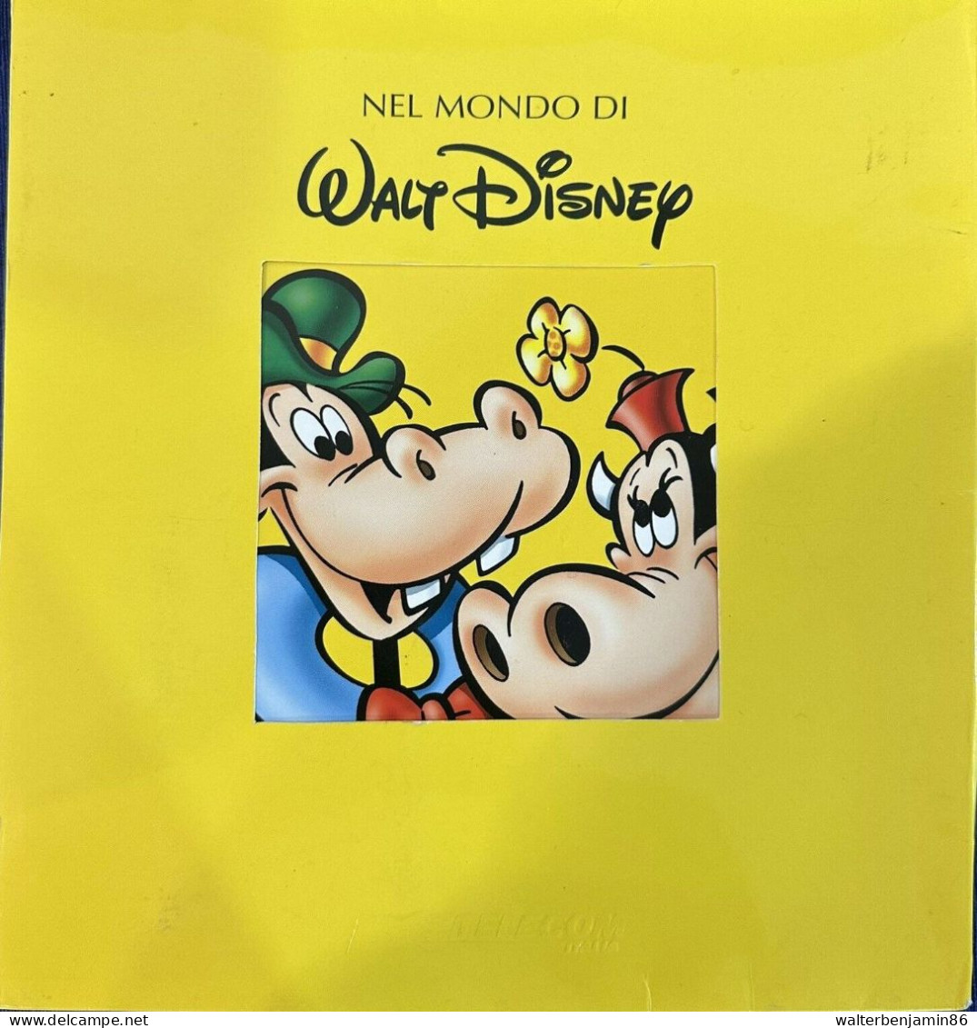 G 491 C&C 2546 FOLDER COFANETTO CON 12 SCHEDE TELEFONICHE NUOVE MAGNETIZZATE SERIE DISNEY - Autres & Non Classés