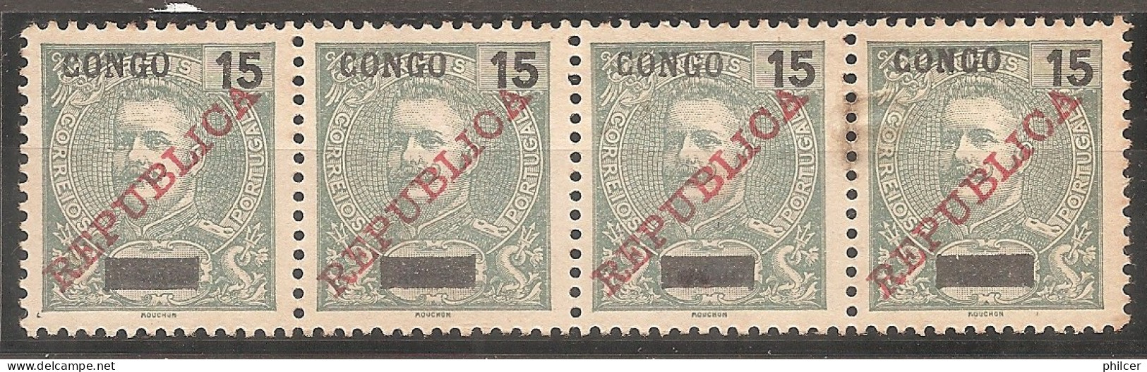 Congo, 1910, # 59, MH - Congo Portoghese