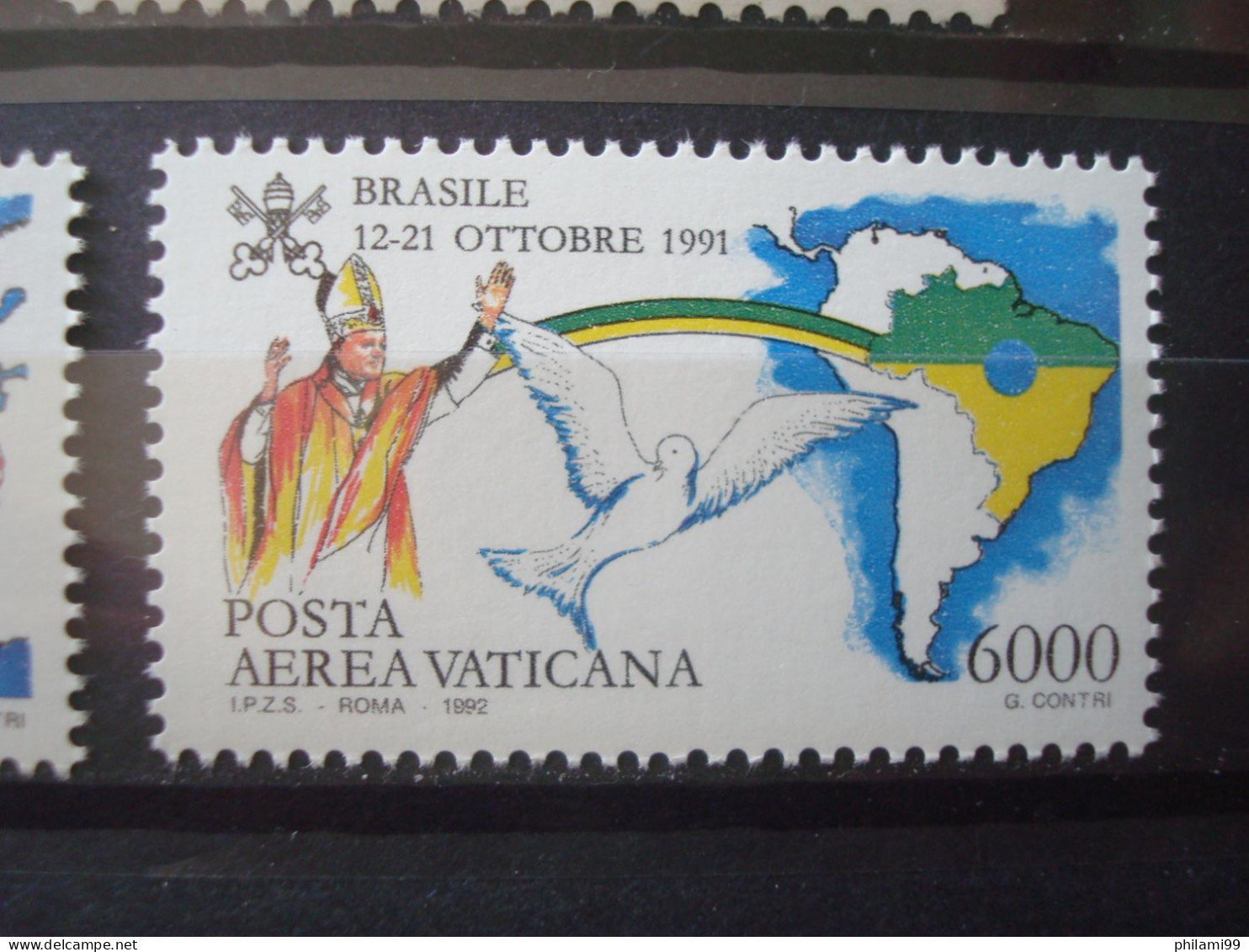 VATICAN MNH** 14 SETS TRIPS OF JP II / HIGH FACE VALUE / 3 SCANS - Verzamelingen