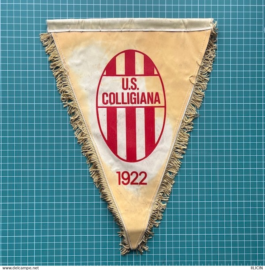 Flag Pennant Banderín ZA000585 - Football Soccer Calcio Italy Colligiana Colle Di Val D'Elsa - Habillement, Souvenirs & Autres