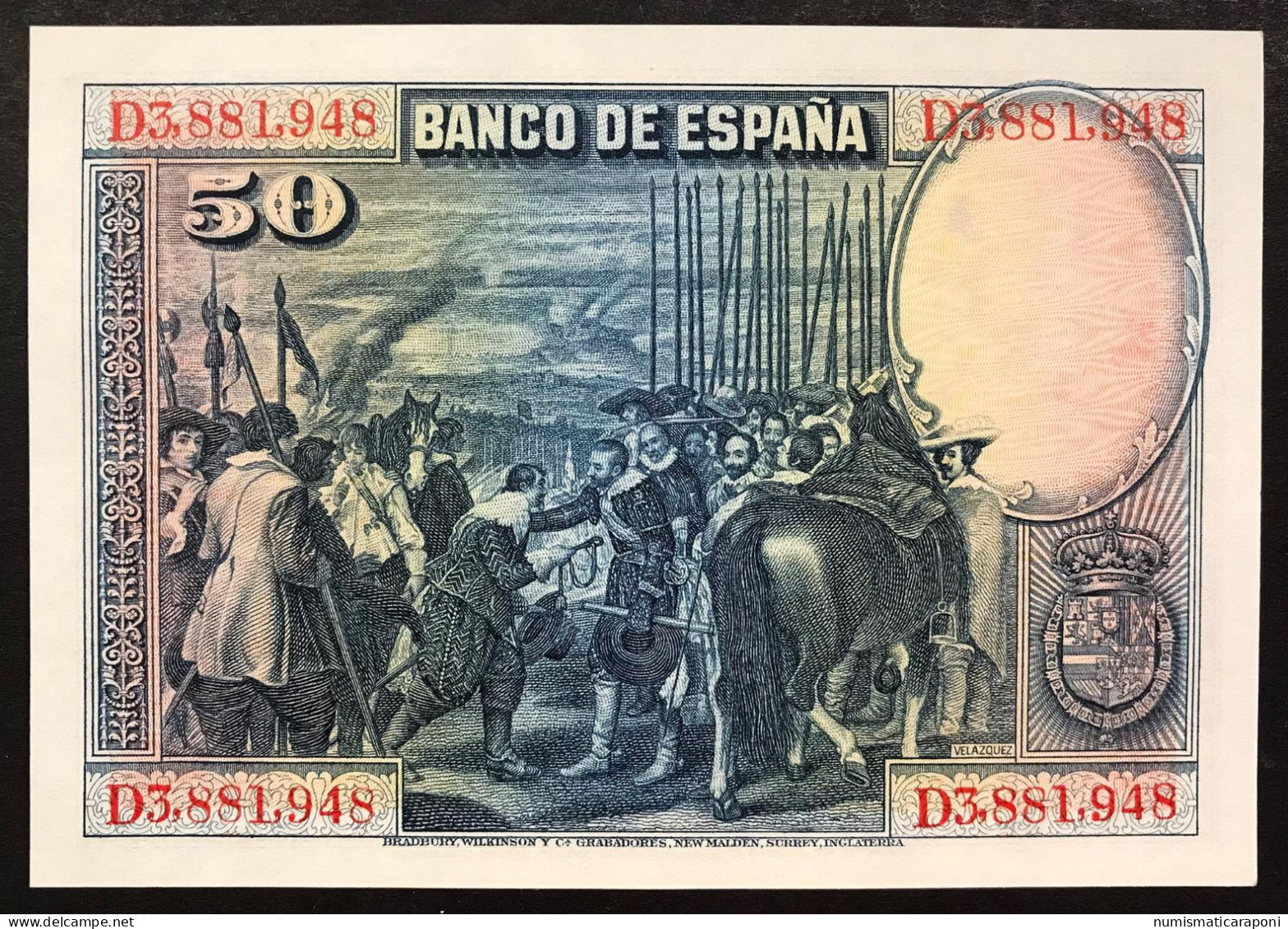 Spagna Espana Espagne 50 Pesetas 1928 KM#75 Q.fds LOTTO 4559 - 500 Peseten