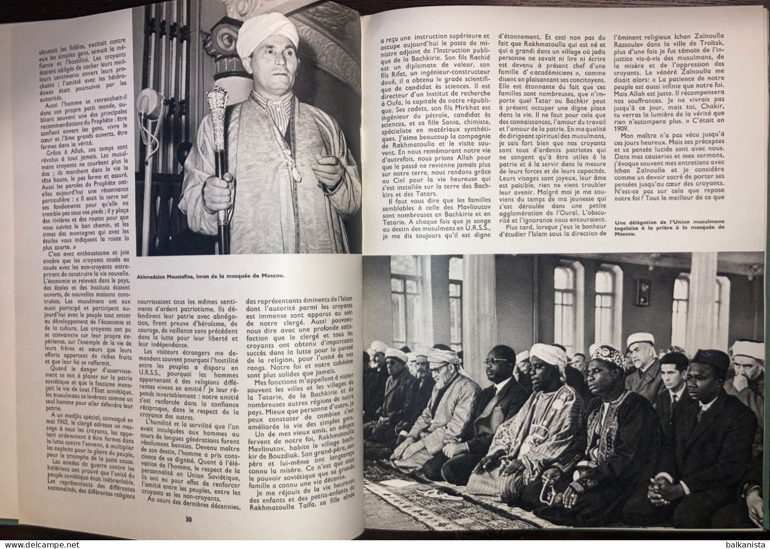 Soviet Union Islam - Les Musulmans En Union Sovietique - Illustrated 1971