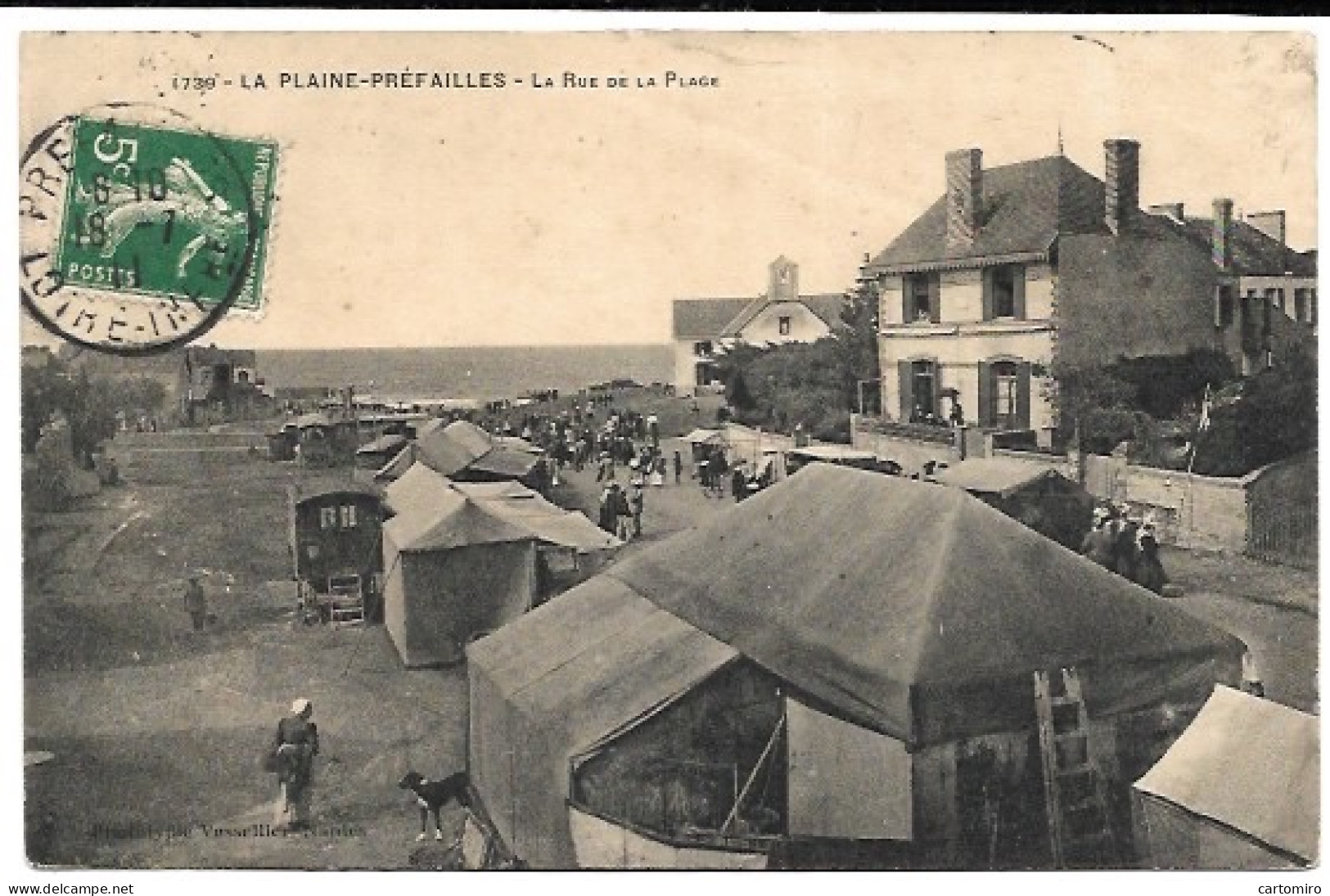 44 La Plaine Préfailles - La Rue De La Plage - La-Plaine-sur-Mer