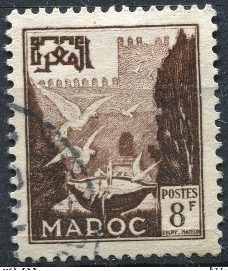 Maroc - 1949 -> 1954 - Lot série courante - oblitérés - Yt 277-279-280->284-306-308-308A-309-310-310A-312-313-314-333
