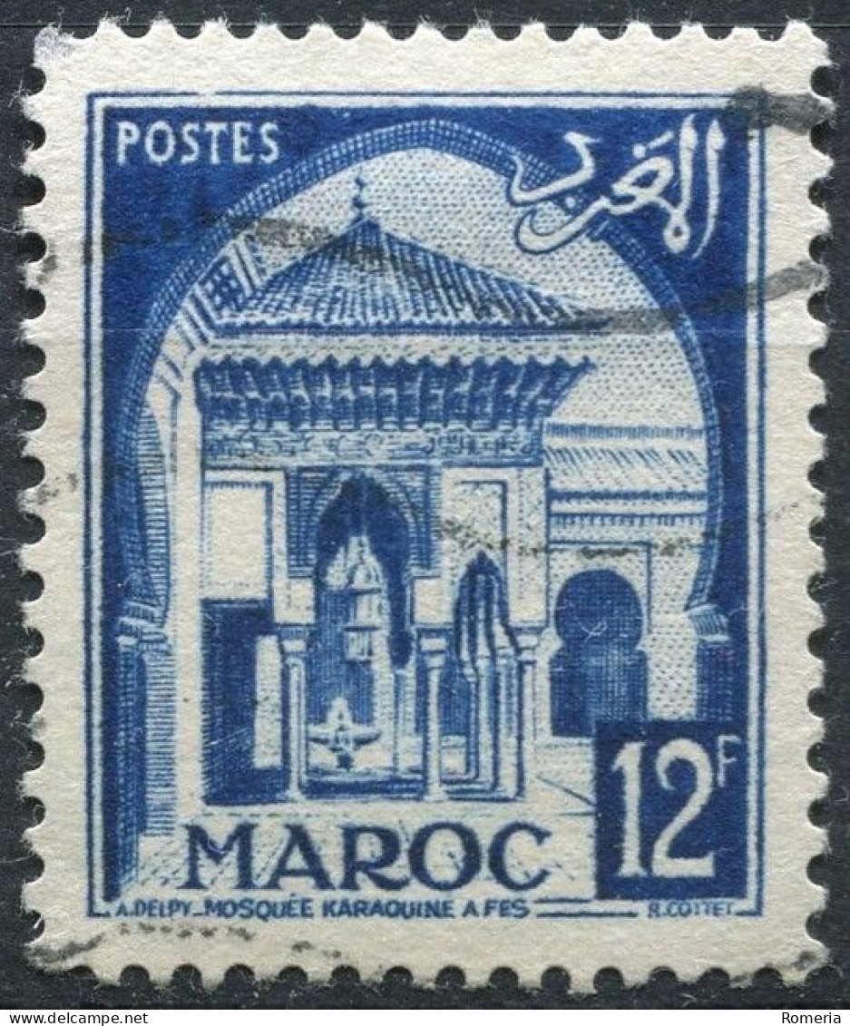 Maroc - 1949 -> 1954 - Lot série courante - oblitérés - Yt 277-279-280->284-306-308-308A-309-310-310A-312-313-314-333